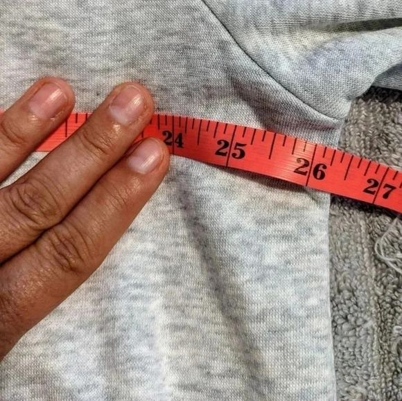 Tommy Hilfiger Women's XXL Gray Nautical Anchor Logo Crewneck Sweatshirt VTG - Picture 6 of 7